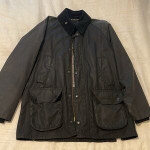 Barbour Classic Bedale Wax Jacket in black